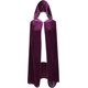 thumbnail image 3 of BIGXIAN Capa de terciopelo con capucha para niños, capa elegante para Halloween, Navidad, Cosplay, 3 of 4
