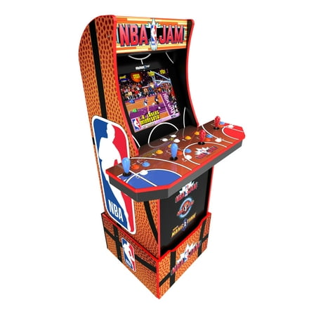 Arcade 1UP, NBA Jam Arcade w/ riser and light up marquee