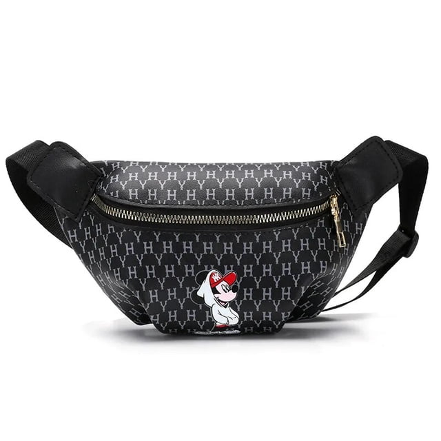 Disney-Bolso de cintura de Mickey mouse para niños, bandolera de hombro de moda, bolso de muñeca, nuevo