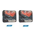 thumbnail image 7 of FORMRS 15-15.6 inch Laptop Sleeve Case Soft Carrying Quilted Computer Bag Cover, Mountains at Dawn, 7 of 7