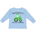 thumbnail image 3 of Inktastic Grandpa's Little Farmer- Green Tractor Boys or Girls Long Sleeve Toddler T-Shirt, 3 of 5