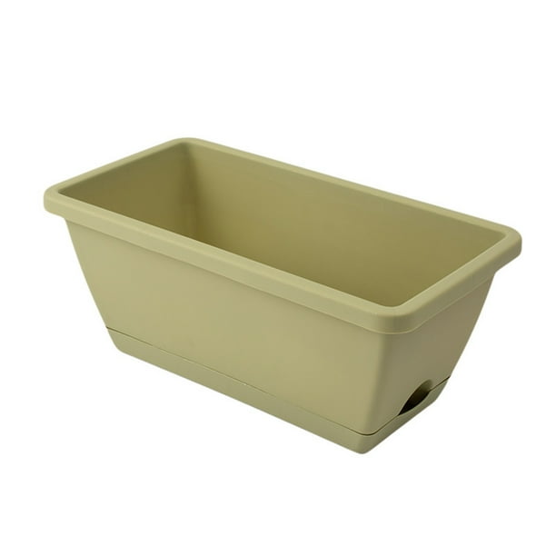 Window Boxes Pots Extensive Use PP Planters Eco Friendly Plastic