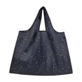 thumbnail image 2 of Bolsa de la compra plegable y reutilizable | Bolsa de nailon impermeable | Gran capacidad de carga con compartimento oculto | Lavable y fácil de guardar para el hogar, el coche y los recados., 2 of 8