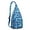 Blue-38, variant on Dolphin Lovers Sling Backpack - Playful Marine Life Pattern Shoulder Bag, Multi-Functional Anti-Theft Pack for School & Outdoor Adventures
