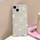 thumbnail image 3 of Funda de teléfono con flores para iPhone 16 Pro, funda trasera de piel sedosa delgada translúcida para iPhone 15 13 11 12 14 Pro Max 13 Mini 16 Plus, 3 of 5