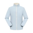 thumbnail image 6 of Ynynloco Women's Lightweight Softshell Jacket with Pockets Windbreaker Waterproof Warm Jacket for Running Golf Hiking, 6 of 7