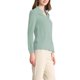 thumbnail image 4 of CAMISA DE BOTONES DE MANGA LARGA EN V ELEGANTE PARA MUJERES CHIC L VERDE CLARO, 4 of 6