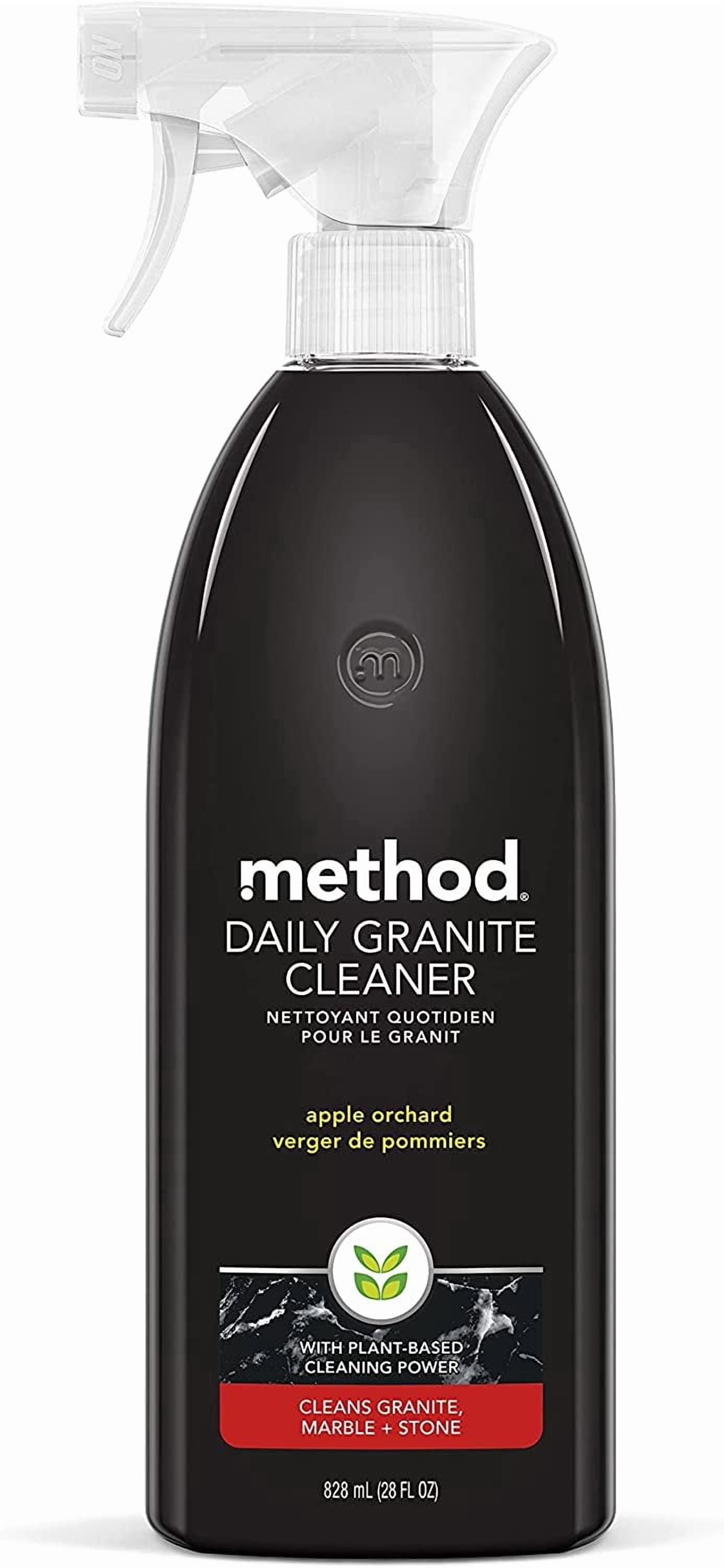 (4 pack) Method Daily Granite Cleaner Spray, Apple Orchard, 28  fl oz