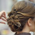 thumbnail image 4 of 2 Pack French Style Cellulose Acetate Tortoise Shell U Shaped Hair Pin Fork Sticks 2 Prong Updo Chignon Pin For Women, 4 of 4