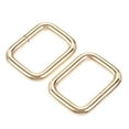 thumbnail image 4 of 26x19mm Rectangle Buckles Iron Electroplated Gold Tone 10Pack, 4 of 5