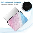 thumbnail image 2 of FORMRS 15-15.6 inch Laptop Sleeve Case Soft Carrying Quilted Computer Bag Cover, Pink Gradient, 2 of 7