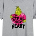 thumbnail image 3 of The Grinch - I'd Steal Your Heart  - Juniors Ideal Flowy Muscle T-Shirt, 3 of 5