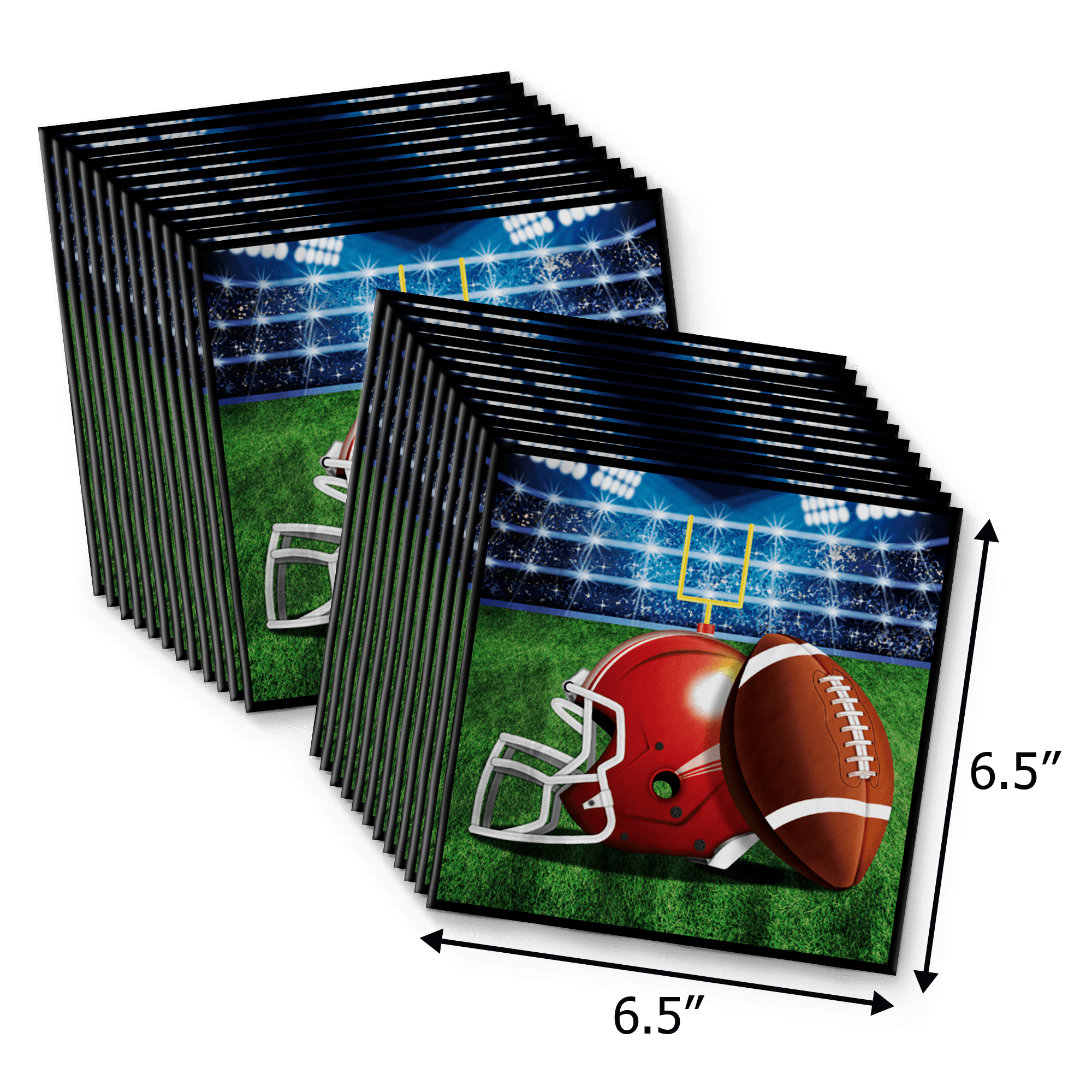 Birthday Galore Sunday Football Party Party Tableware Set Includes Plates Napkins | Kit for 24