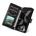 thumbnail image 3 of Dteck Case for Google Pixel 8 Pro Wallet Cover PU Leather Flip Folio Phone Case with Card Holder and Wrist Strap Wallet Protective Cover, Black, 3 of 5