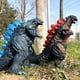 thumbnail image 2 of Godzilla vs King Kong King of Monsters Space Burning Godzilla Muñeca de goma suave Rey Ghidorah Bestia Dinosaurio Articulación móvilzhangyuxiang, 2 of 4
