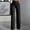 Black, variant on Elastic High Waist Dress Pants for Women Straight Leg Office Work Slacks Pull On Business Casual Trousers with Pockets Red M