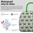 thumbnail image 3 of Lunch Bag Lunch Box for Women Reusable Insulated Lunch Bags,Water-Resistant Green Crab Cooler Lunch Tote Bag, Large Capacity for Work Travel Picnic, 3 of 6