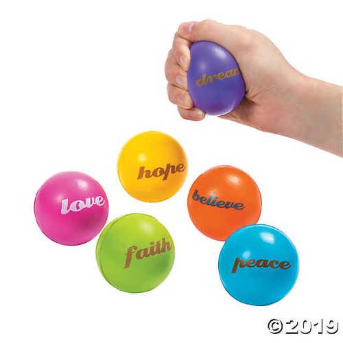 Inspirational Stress Balls - Walmart.com - Walmart.com