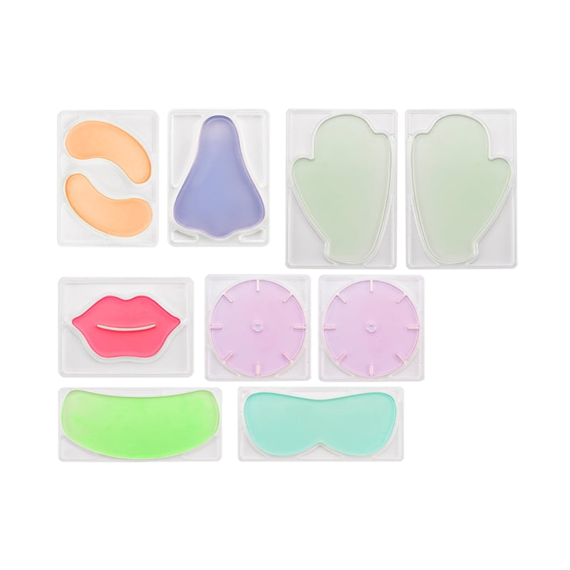 dido 7 Kinds of DIY Facial Mask Mold Kits, Reusable Skin Care Molds, 1
