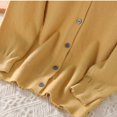 thumbnail image 5 of UACY Girls Cardigan Sweater School Uniforms Toddler Long Sleeve Button Knit Solid Sweaters Tops, 5 of 5