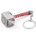 thumbnail image 3 of Llavero con forma de martillo de metal duradero: accesorio perfecto para colgar en el coche, 2,1 x 3,4 x 7,5 cm, rojo, 3 of 5