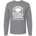 thumbnail image 3 of Inktastic Fantasy Football Legend Long Sleeve T-Shirt, 3 of 5
