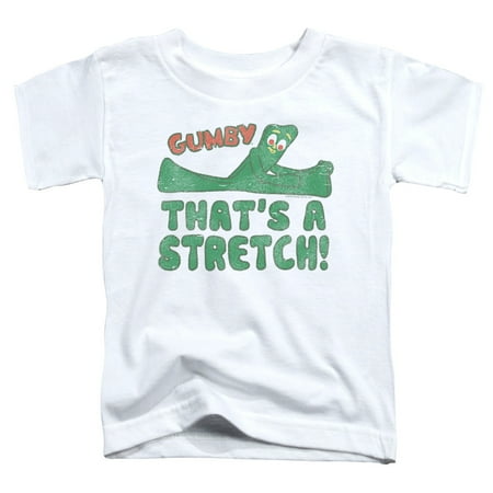

Gumby - Thatâ€™S A Stretch - Toddler Short Sleeve Shirt - 4T