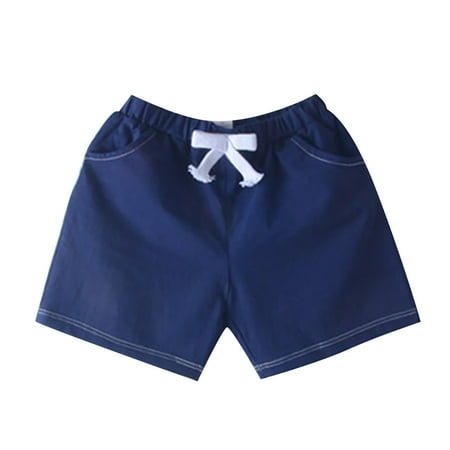 

GZEFJRQM Children s Candy Colored Colored Cotton Shorts Sports Pants Spring Summer Elastic Waist Comfortable Casual Student Kindergarten Boys and Girls Shorts