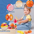 thumbnail image 2 of Juego de comida de madera Busy Edition, 32 piezas, para niños mayores de 3 años, 2 of 7