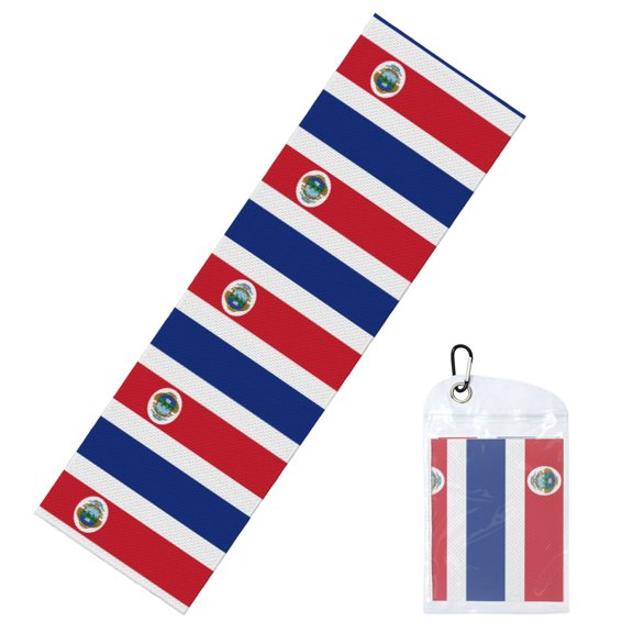Costarican-Flag Cooling Towel Soft Breathable Ice Towel For Gym Yoga Workout Sport Camping Cruise (39.4"X11.8")
