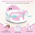 thumbnail image 4 of Asiento de baño para bebés Lerrutue para bebés de más de 6 meses con ventosa, 4 of 6