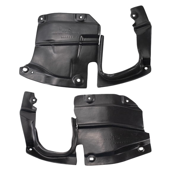 TRQ Inner Fender Liner Set Fits 2009-2013 Mazda 6 BDA14611