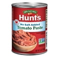 thumbnail image 2 of Hunt's No Salt Added Tomato Paste 6 Oz Can, Pack of 2, Bundled with V2U Utensil Set, 2 of 7