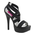 thumbnail image 2 of Women's Pleaser Pink Label Teeze 47W Strappy Platform Sandal, 2 of 2
