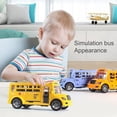 thumbnail image 1 of Cheers.US School Bus Toy Simulated Fall-resistant Plastic Inertial School Bus Toy for Entertainment, Home, Kindergarten, 1 of 1