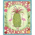 thumbnail image 2 of Shamp, Cindy 12x14 White Modern Wood Framed Museum Art Print Titled - Christmas in Paradise, 2 of 4