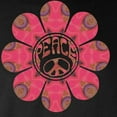 thumbnail image 3 of CafePress - Peace Flower Affection Long Sleeve Dark T Shirt - Long Sleeve Dark T-Shirt, 3 of 4