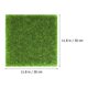 thumbnail image 5 of Estera de césped artificial, decoración de plantas artificiales, plantas decorativas para alfombras de área, césped, modelo de paisaje estático, 4 piezas, 5 of 6