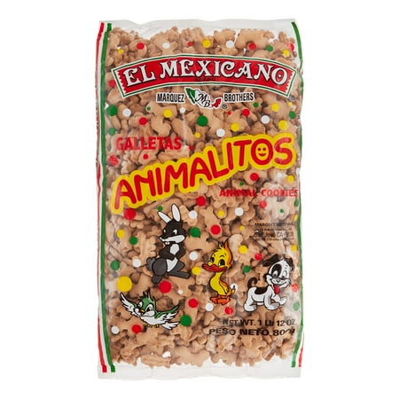 El Mexicano, Animalitos, Galletas Cookies, 28 oz Bag