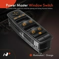 thumbnail image 3 of A-Premium Power Window Switch Replacement for Mercedes-Benz X164 W164 W251 GL320 GL350 GL450 GL550 ML320 ML350 ML450 ML550 R320 R350 Front Left, 3 of 7