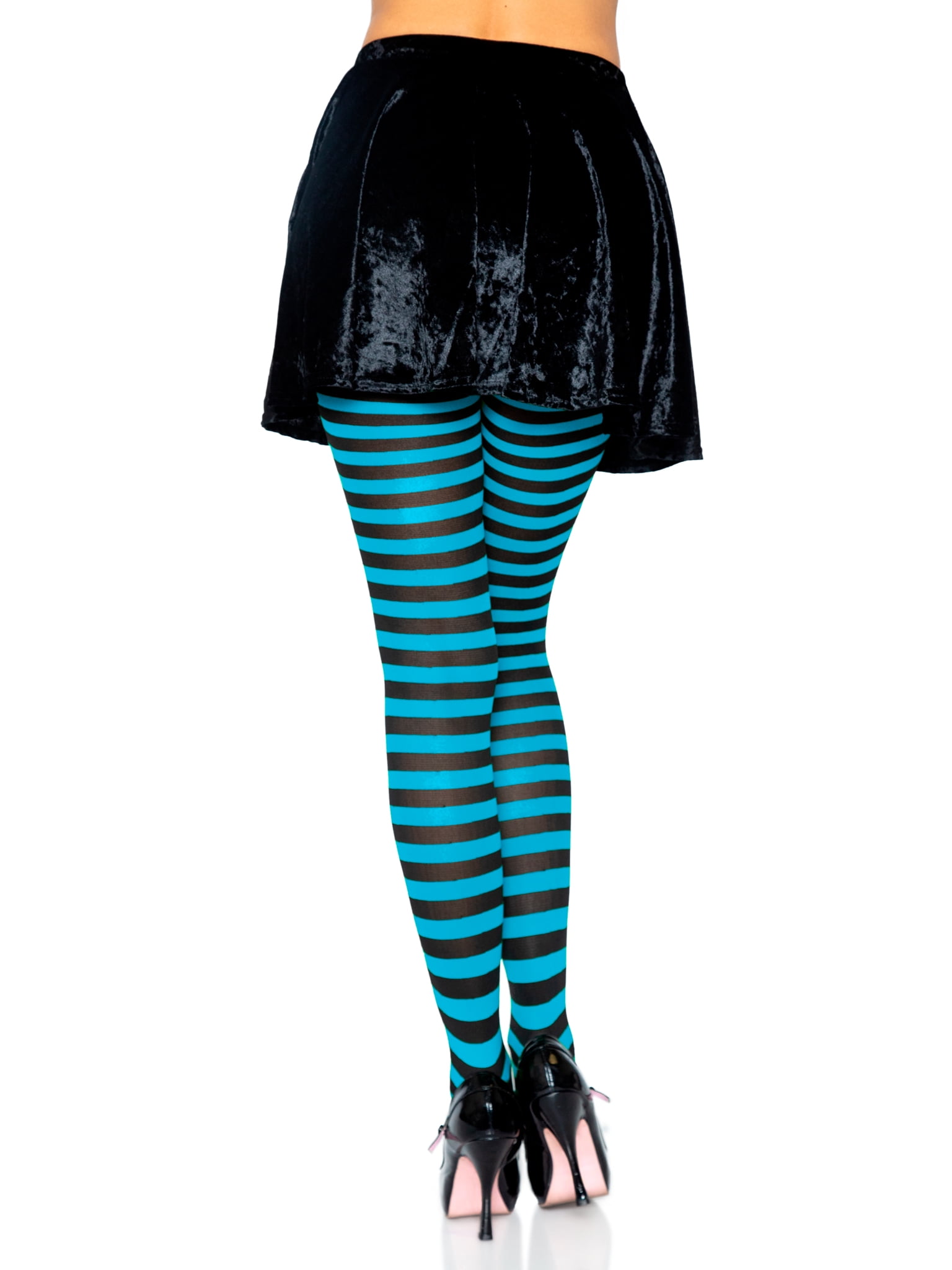 Way to Celebrate Halloween Women's Striped Tights