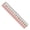 Pink, variant on 1pc Wear Resistant Transparent Plastic Ruler, Fade Proof Centimeter Millimeter 6 Inch Ruler for Long Term Daily Use