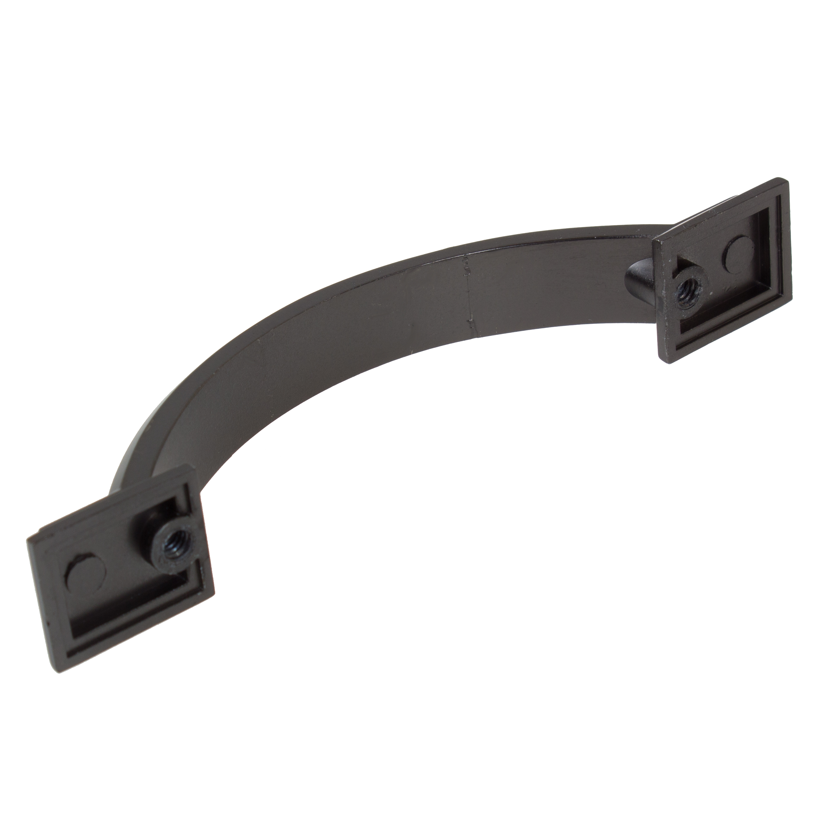 GlideRite 3 in. Center Arched Square Pulls Cabinet Hardware Handles, Brushed Pewter, Pack of 5