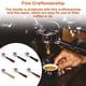 thumbnail image 5 of Billuyoard Mango para máquina de café, recipiente para bebidas sin fondo, portafiltro de acero inoxidable, herramienta para hacer leche, agarre Juegos de servir café y té tipo 5, 5 of 6