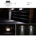 thumbnail image 4 of [6 piezas] Luces solares Luz de pared de jardín solar a prueba de agua Iluminación de canalón, luz de camino solar para casa, cerca, jardín Jormftte MZQ-0837, 4 of 7