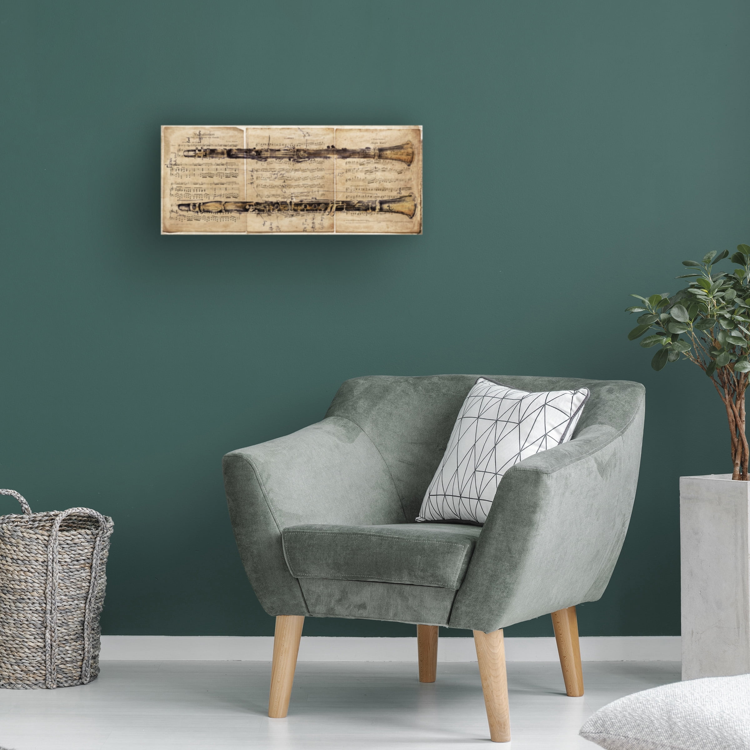 Symposium Design 'Clarinet' Canvas Art
