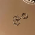 thumbnail image 4 of 2Pcs Stackable Joint Finger Rings Women Open Rings Set Stackable Finger Joint Rings Thumb Rings, 4 of 9
