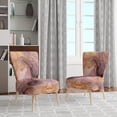thumbnail image 2 of Designart "Colorful Fluid Marble" Upholstered Modern & Contemporary Accent Chair and Abstract Shapes Arm Chair - Multiple Color & Pattern, 2 of 7