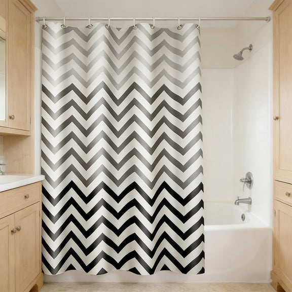 Eolstice PVC Shower Curtain Thick Waterproof, And Mildew-proof Shower Curtain, Dry And Wet Separation Shower Curtain Suitable For Bathroom Bedroom