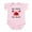 Petal Pink, variant on CafePress - My Poppi Loves Me Infant Bodysuit - Baby Light Bodysuit, Size Newborn - 24 Months